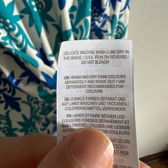 Boden White & Blue Tori Jersey Tunic - Picture 5 of 10